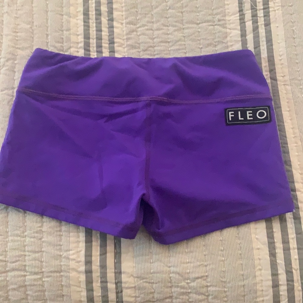 FLEO original purple shorts
